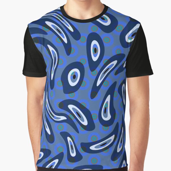 Distorted Evil Eye Pattern by zzodiacdesignss T-Shirts, Hoodie, Sweatshirt | BlankRebels.com (Image 1)