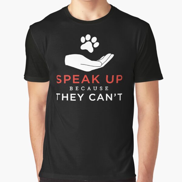 Womens Speak Up Because They Cant Anti Animal Cruelty Activist V-Neck product by jakehughes2015 T-Shirts,... (Image 1)