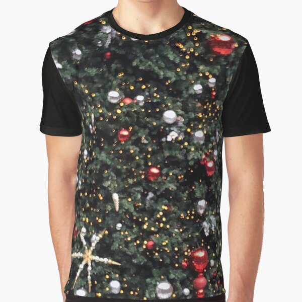 Christmas Tree Texture Photography, Holiday Pattern Photo by Gulnaz Turdalieva T-Shirts, Hoodie, Sweatshirt (Image 1)