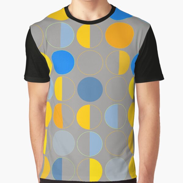Quarter Moon Phase Pattern - Lite by Starzology T-Shirts, Hoodie, Sweatshirt | BlankRebels.com (Image 1)
