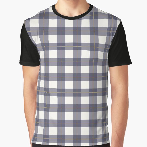 Gingham Pattern with Gold Stripe by NolkDesign T-Shirts, Hoodie, Sweatshirt | BlankRebels.com (Image 1)
