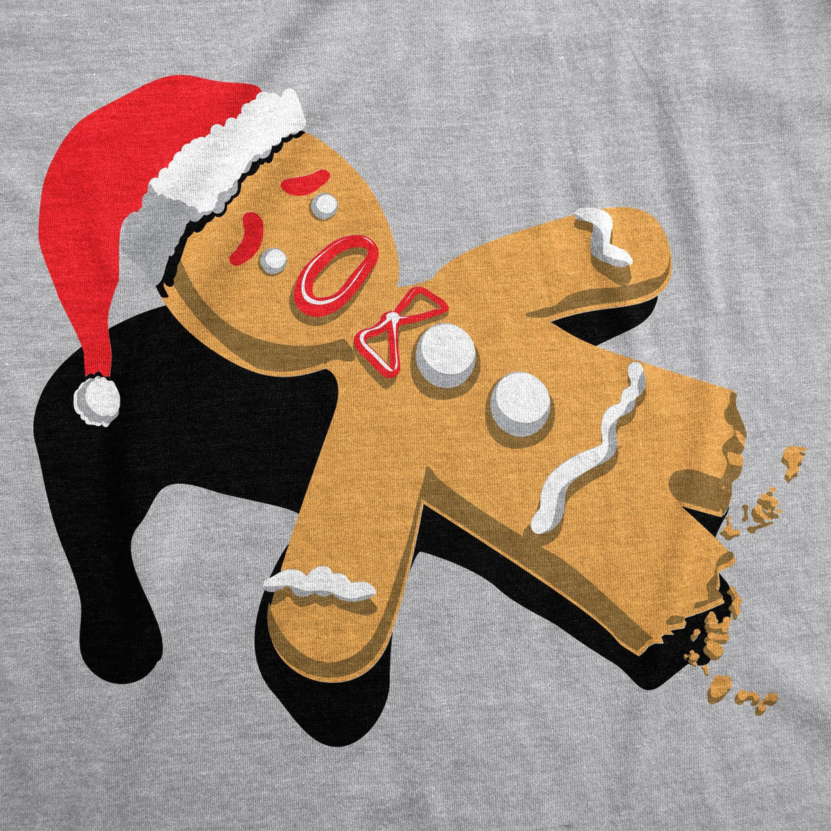 Half-Eaten Gingerbread Men's T Shirt