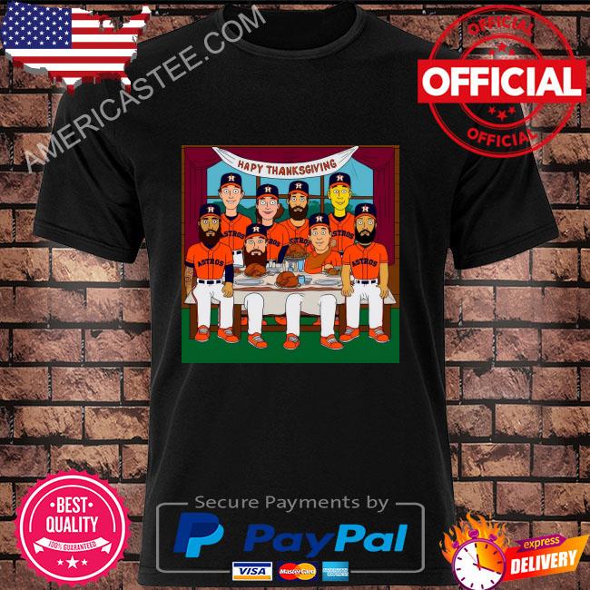 Happy thanksgiving from the astros 2023 shirt