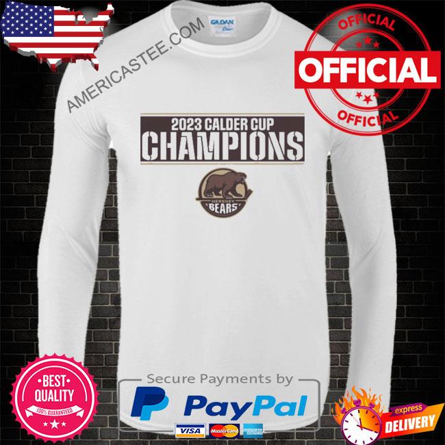 Hershey Bears 2023 Calder Cup Champions Adult Crossbar Short Sleeve T-Shirt
