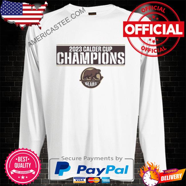 Hershey Bears 2023 Calder Cup Champions Adult Crossbar Short Sleeve T-Shirt