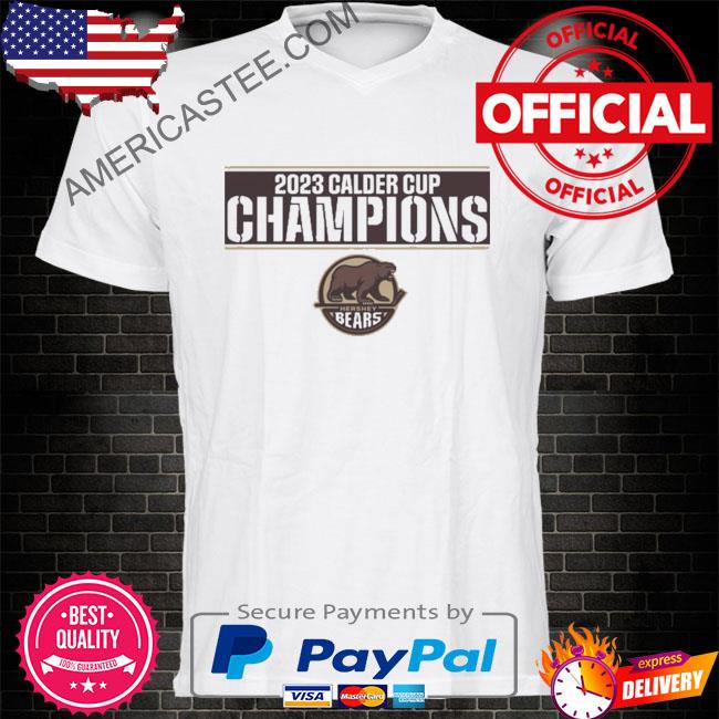 Hershey Bears 2023 Calder Cup Champions Adult Crossbar Short Sleeve T-Shirt