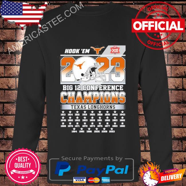 Hook’ Em 2023 Big 12 Conference Champions Texas Longhorns T-Shirt