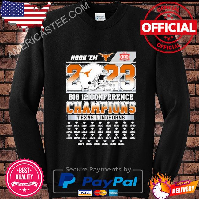 Hook’ Em 2023 Big 12 Conference Champions Texas Longhorns T-Shirt