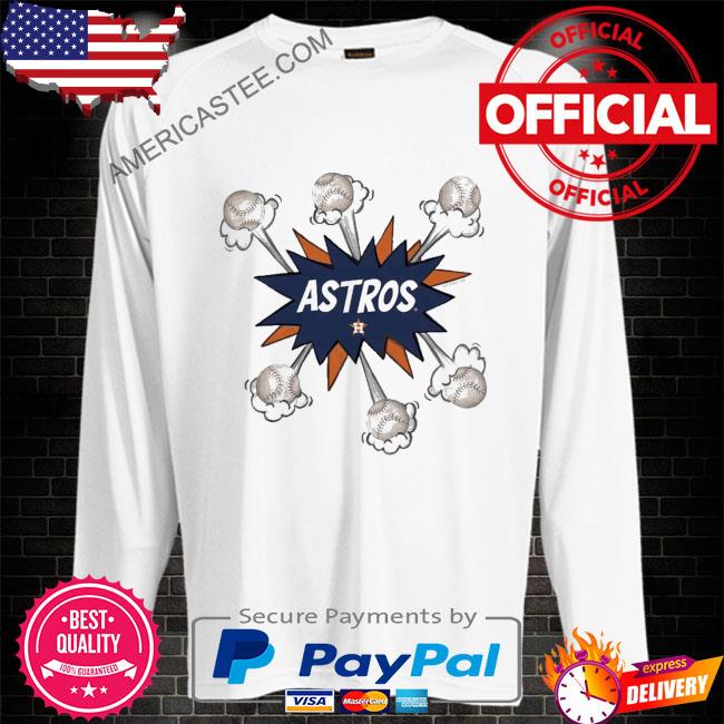 Houston Astros Baseball Pow Tee Shirt