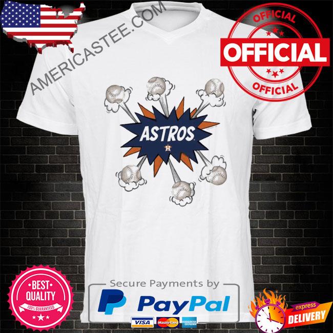 Houston Astros Baseball Pow Tee Shirt
