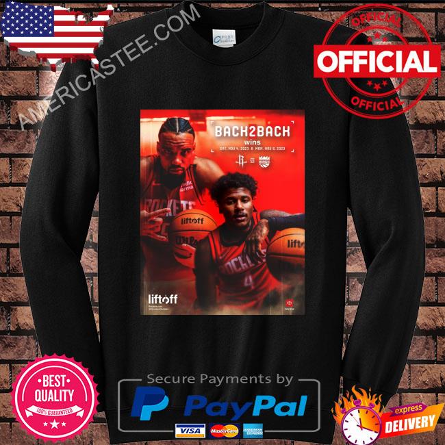 Houston rockets back 2 back wins dillon brooks and jalen green shirt