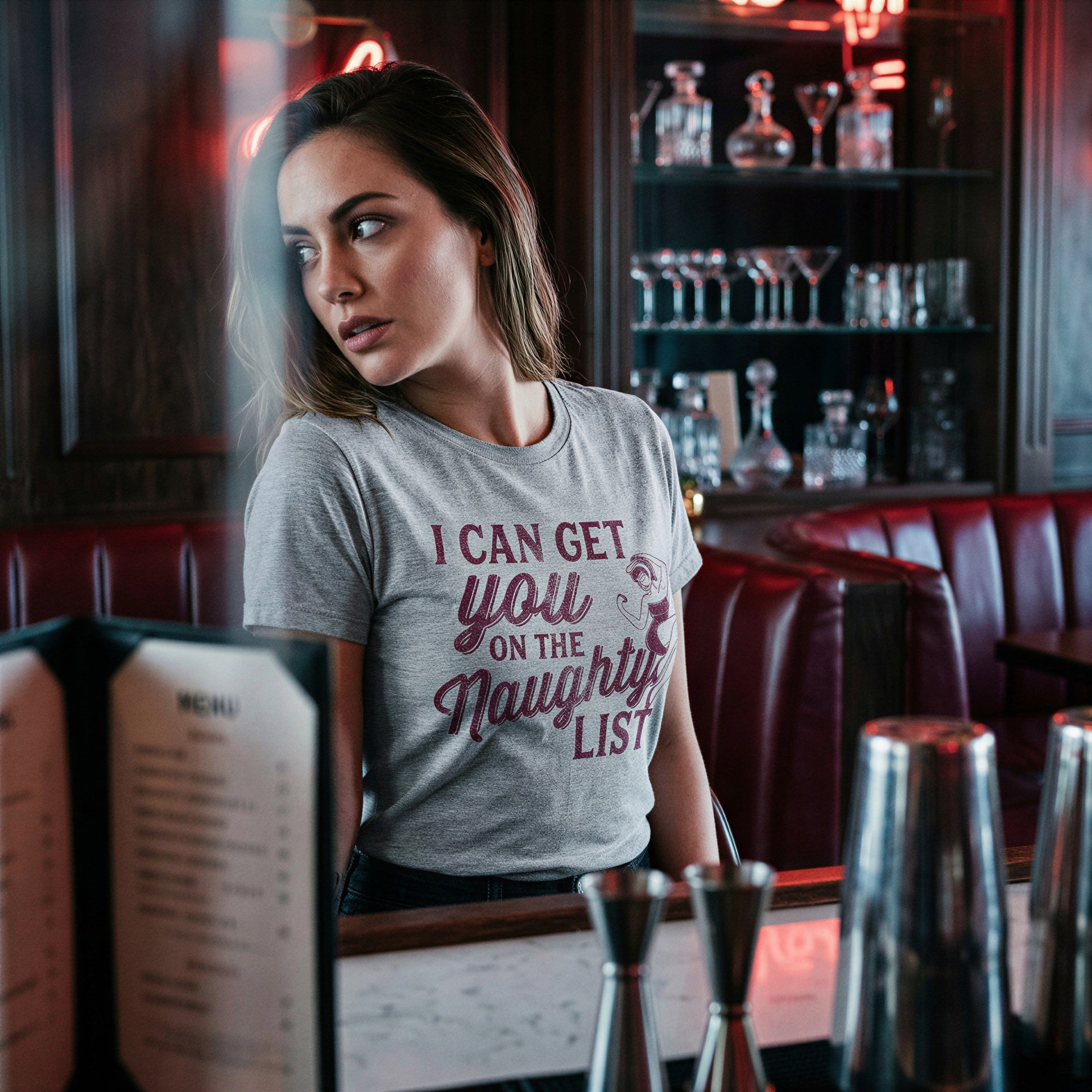 I Can Get You On The Naughty List Women's T Shirt