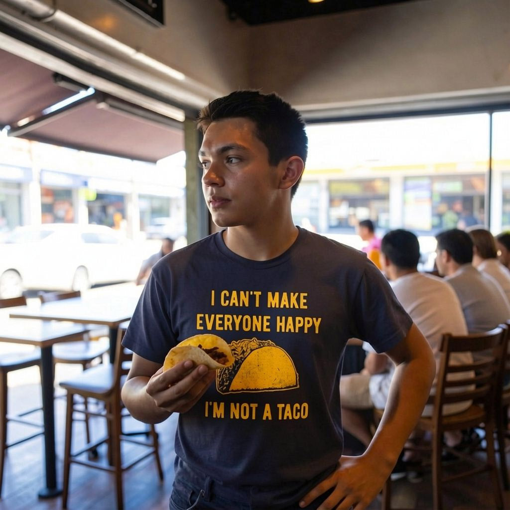 I Cant Make Everyone Happy Im Not A Taco Men's T Shirt