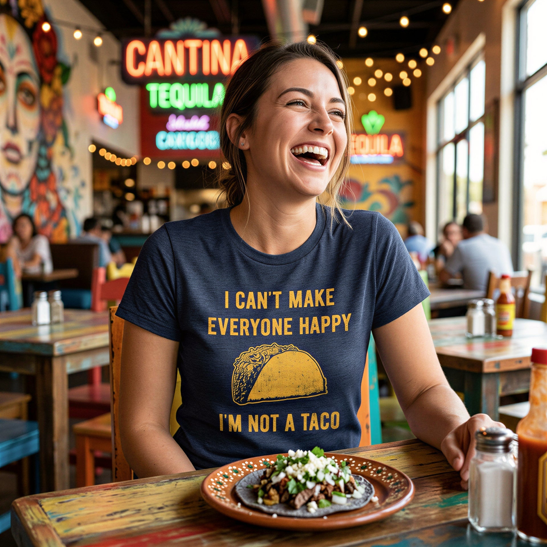 I Cant Make Everyone Happy Im Not A Taco Women's T Shirt