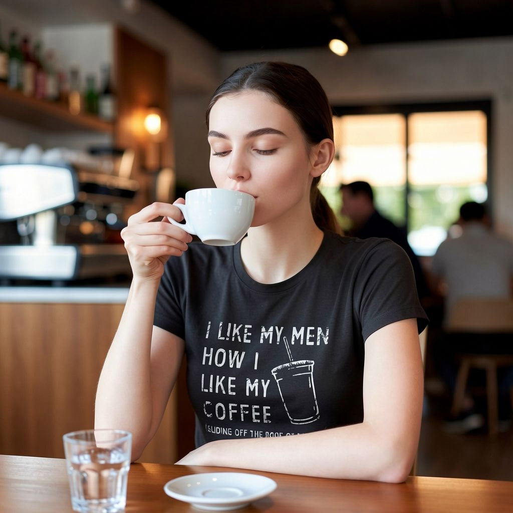 I Like My Men How I Like My Coffee Women's T Shirt