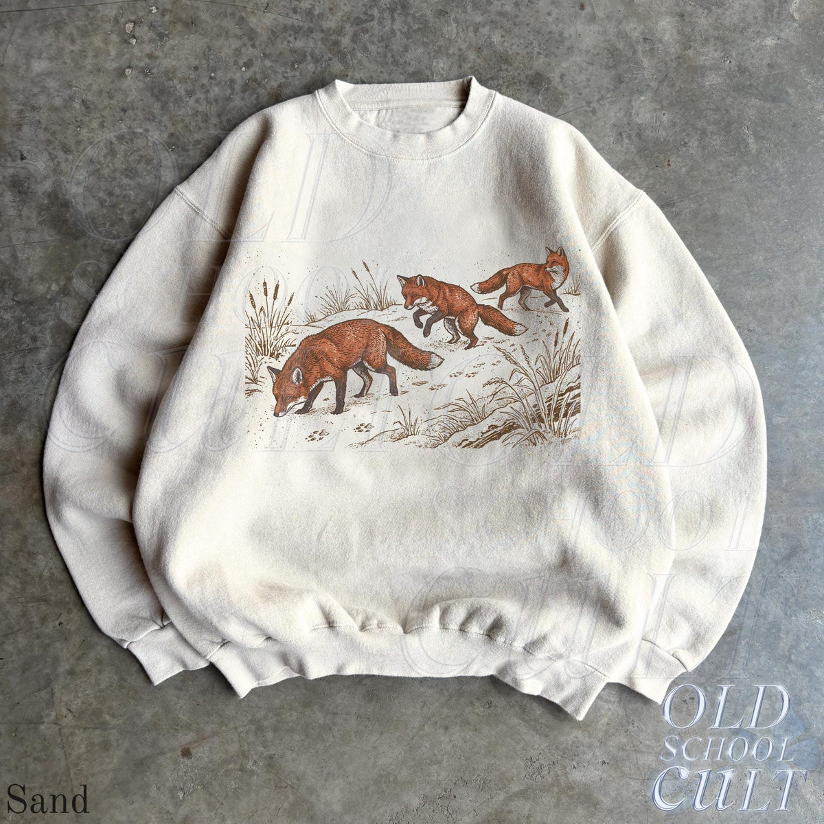 Vintage Fox Retro 90s Woodland Animal Forestcore Birthday Nature Lover Wildlife Christmas (2)
