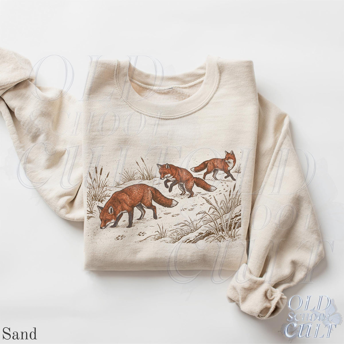 Vintage Fox Retro 90s Woodland Animal Forestcore Birthday Nature Lover Wildlife Christmas (1)