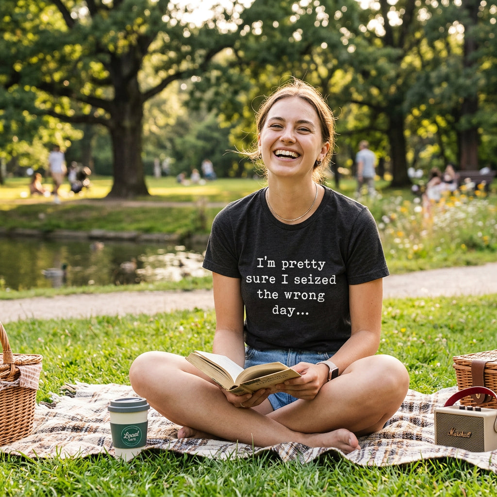 Pretty Sure I Seized The Wrong Day Women's T Shirt