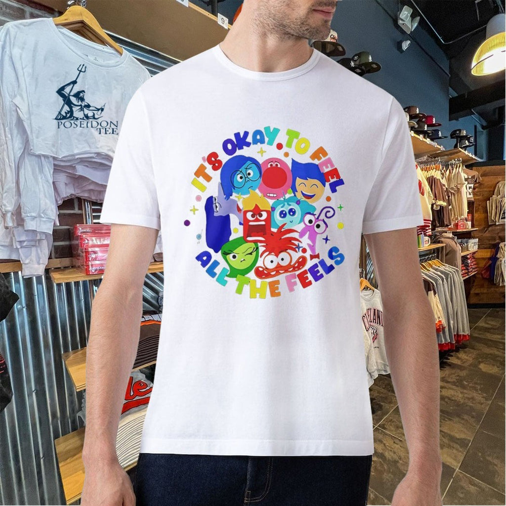 Inside Me Its Okay To Feel All The Feels T-shirt