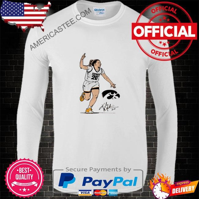 iowa Kate martin superstar pose 2024 shirt