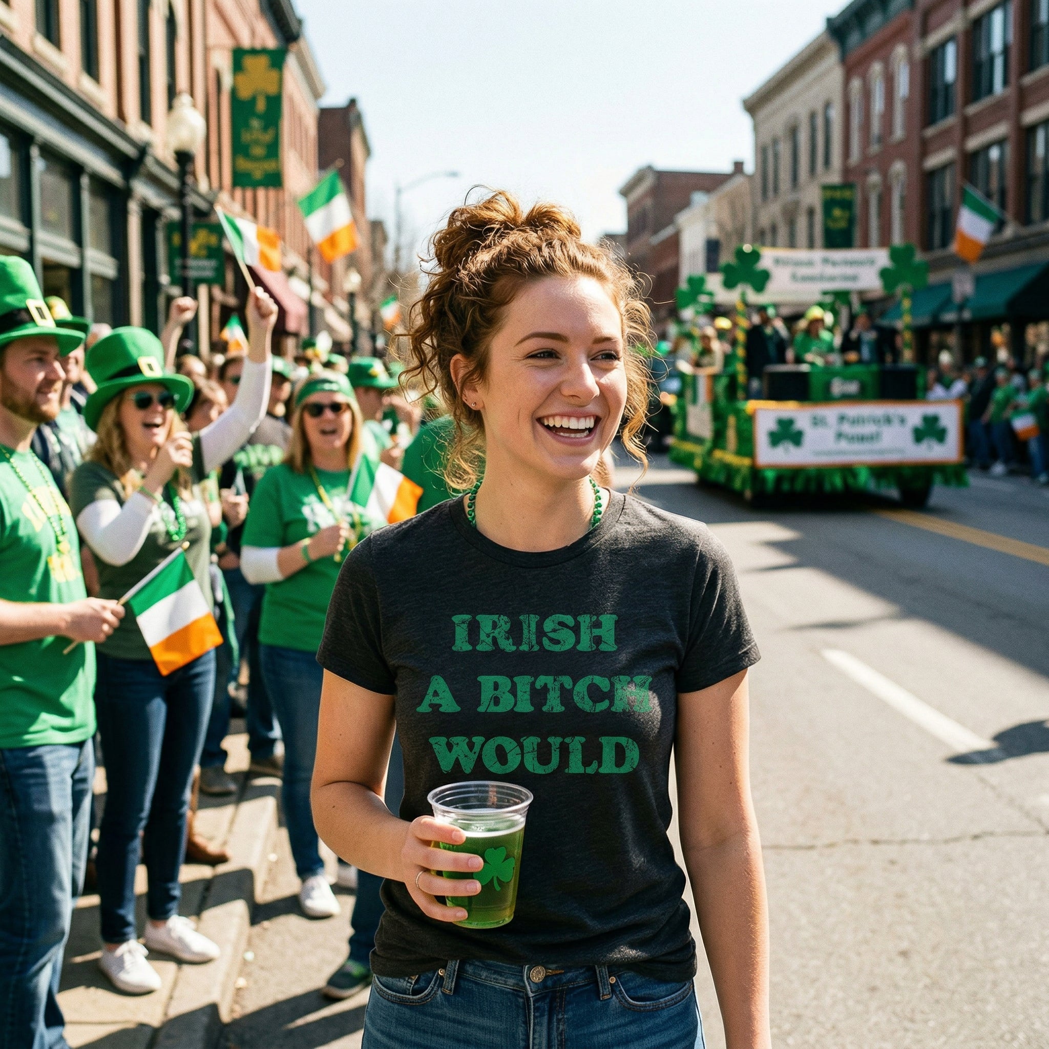 Irish A Bitch Would Women's T Shirt