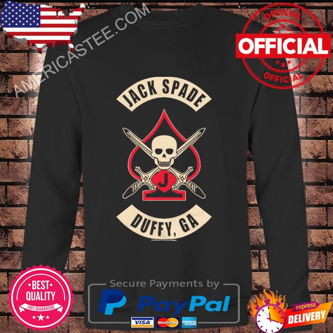 Jack spade biker logo shirt