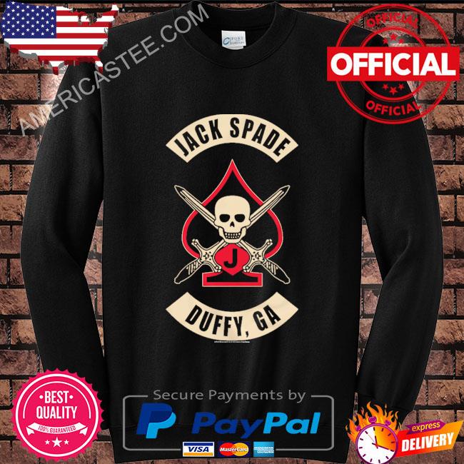Jack spade biker logo shirt