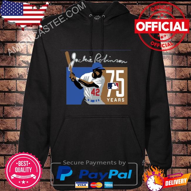 Jackie robinson los angeles baseball 75 years shirt