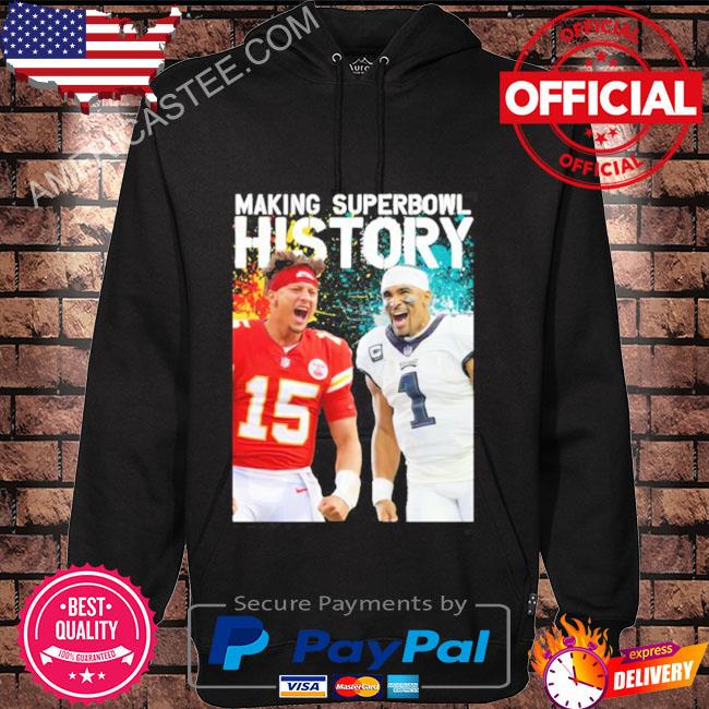 Jalen Hurts Patrick Mahomes Making Superbowl History Shirt