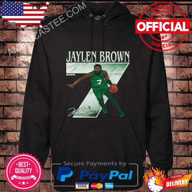 Jaylen brown boston number signature shirt