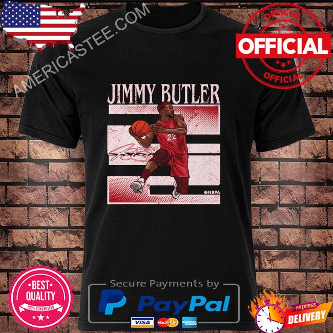 Jimmy butler miami number signature shirt