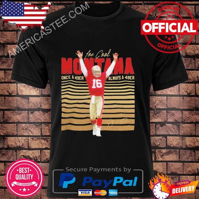 Joe Montana 49ers Shirt Football Lover Sweatshirt