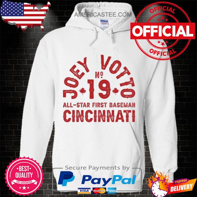 Joey votto all star first baseman grunge look shirt
