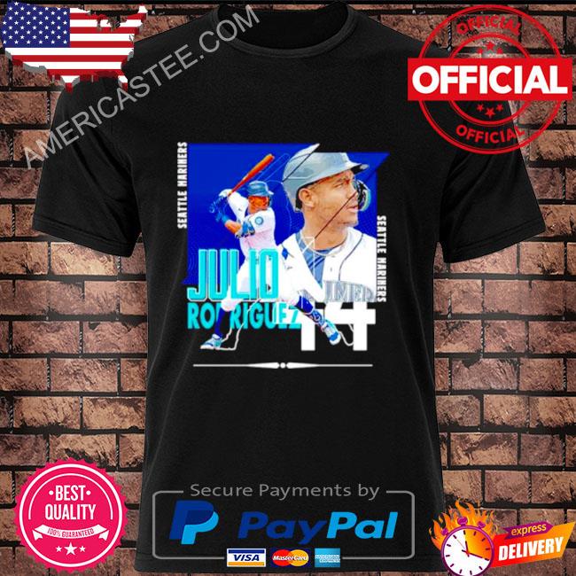 Julio rodriguez seattle mariners baseball poster shirt