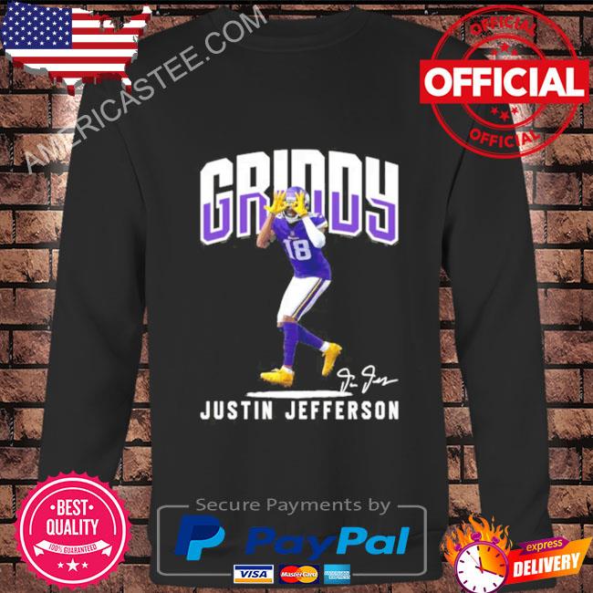Justin Jefferson Griddy Minnesota Professional Football T Shirt