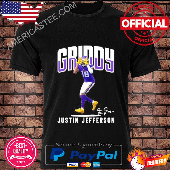 Justin Jefferson Griddy Minnesota Professional Football T Shirt