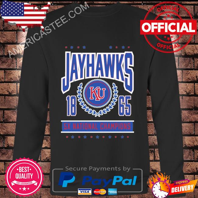 Kansas jayhawks 5x national champions reminisce 1865 shirt