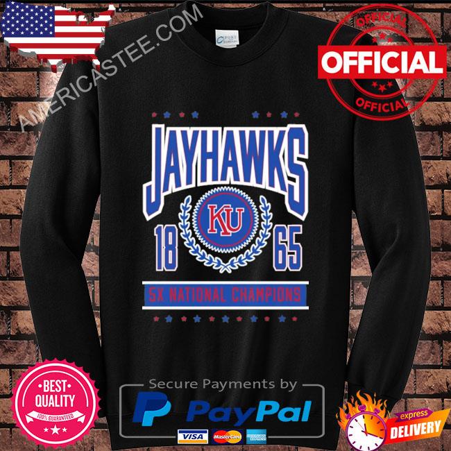 Kansas jayhawks 5x national champions reminisce 1865 shirt