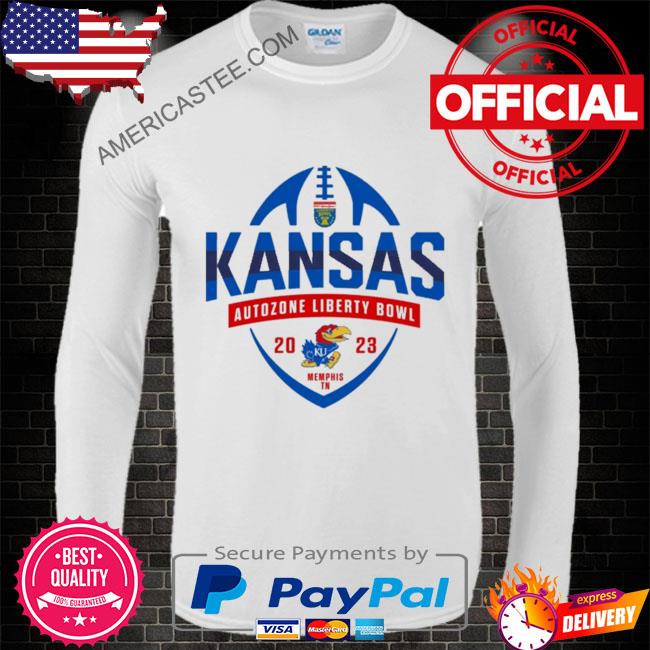 Kansas Jayhawks football 2023 Autozone Liberty BOWL shirt