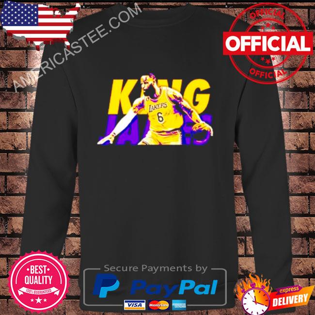 King james los angeles lakers shirt