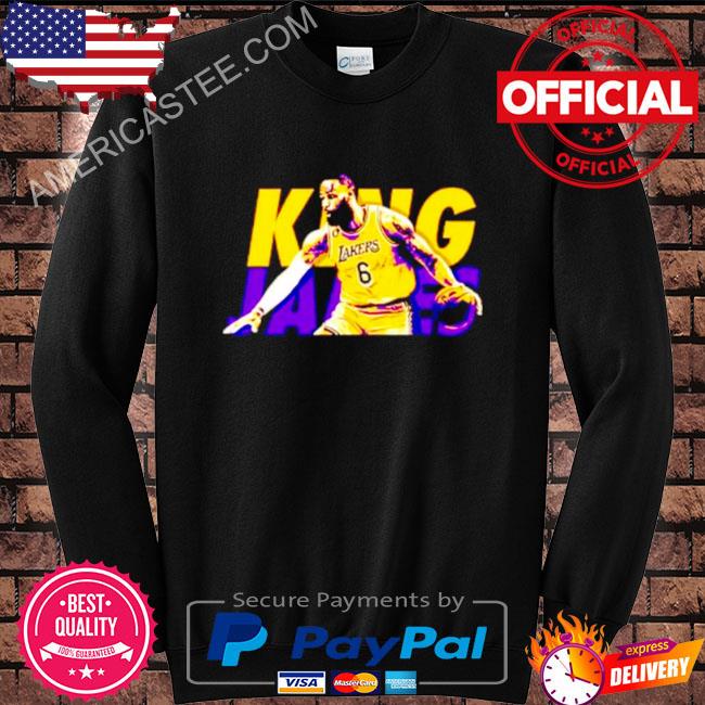 King james los angeles lakers shirt
