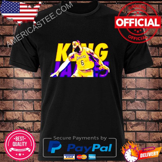 King james los angeles lakers shirt