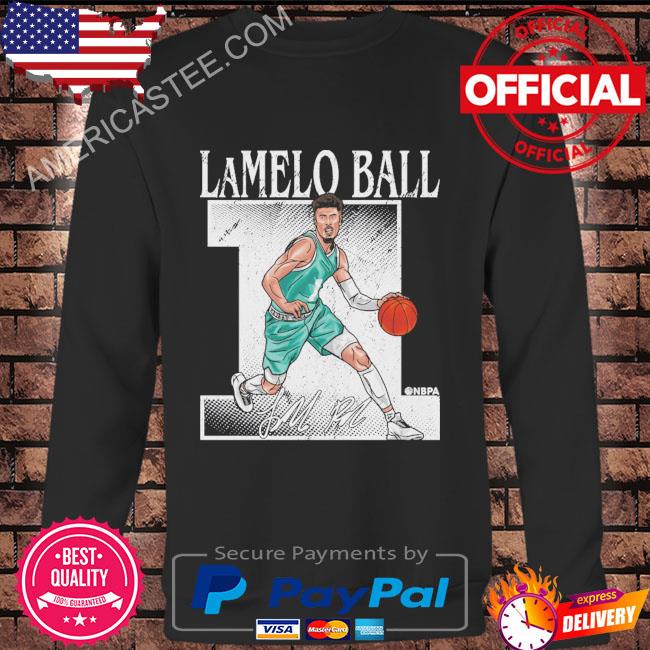 Lamelo ball charlotte number signature shirt