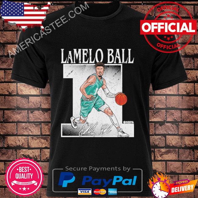 Lamelo ball charlotte number signature shirt