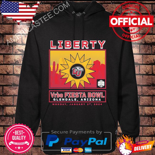 Liberty Flames Fanatics Branded 2024 Fiesta Bowl Fierce Competitor T-Shirt