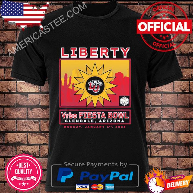 Liberty Flames Fanatics Branded 2024 Fiesta Bowl Fierce Competitor T-Shirt