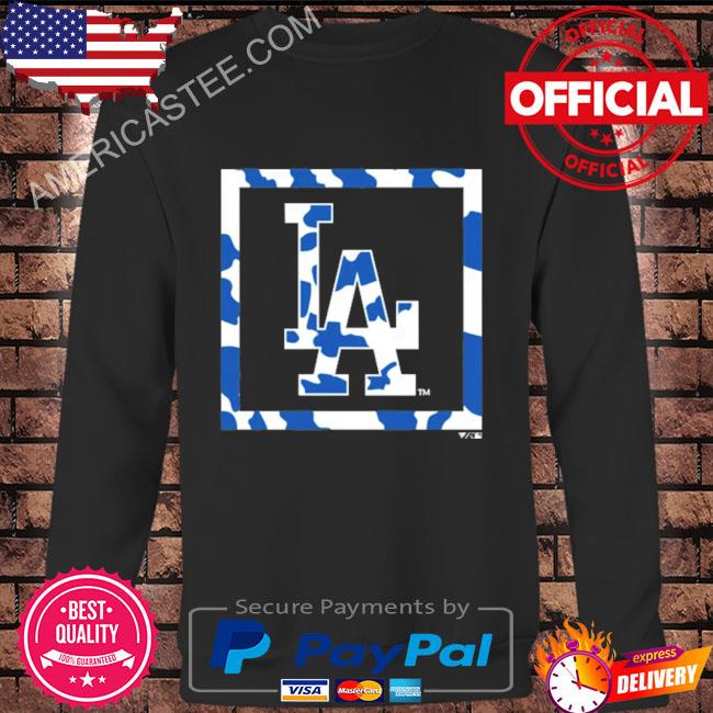 Los angeles dodgers future fleece graphic navy shirt
