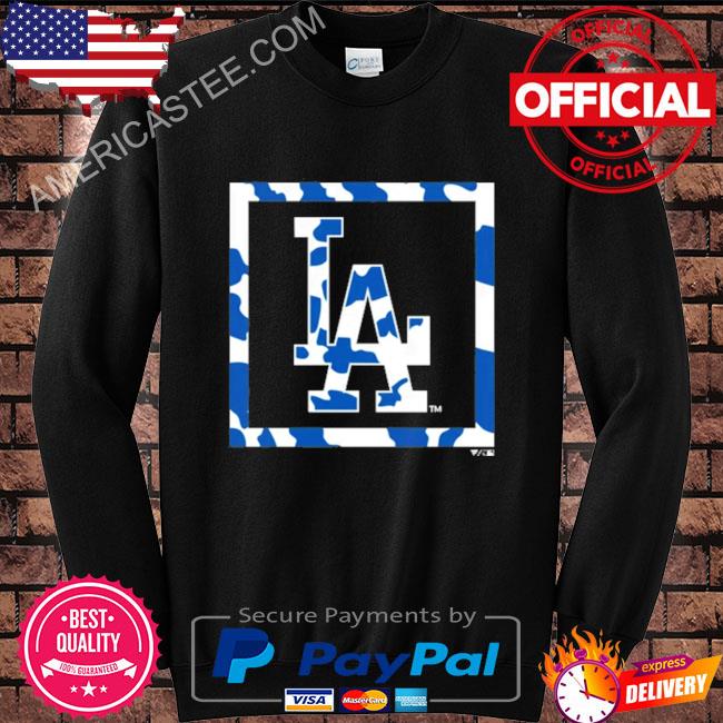 Los angeles dodgers future fleece graphic navy shirt