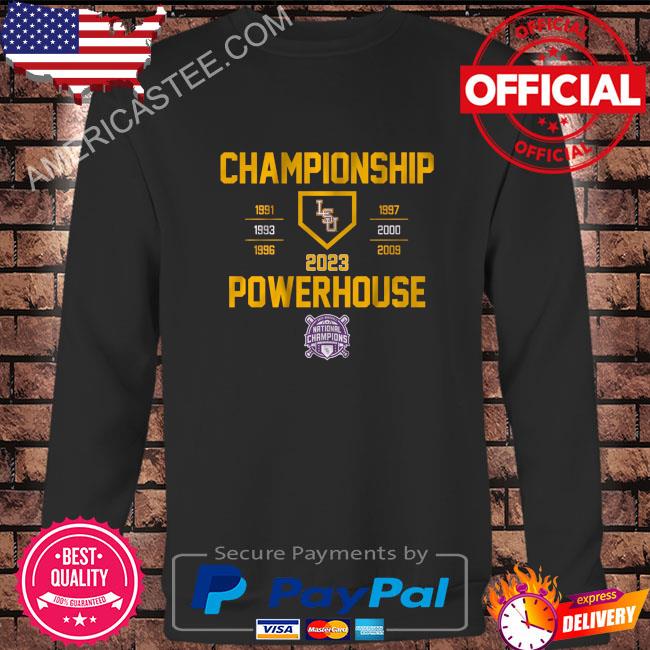 Lsu baseball championship powerhouse shirt