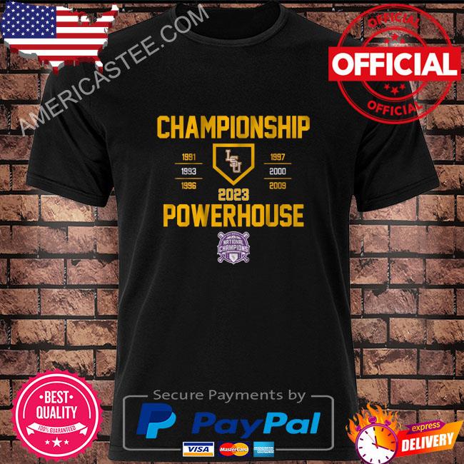 Lsu baseball championship powerhouse shirt